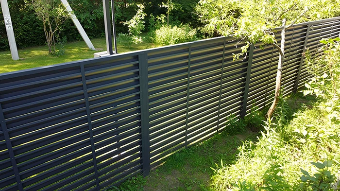 metalen hek